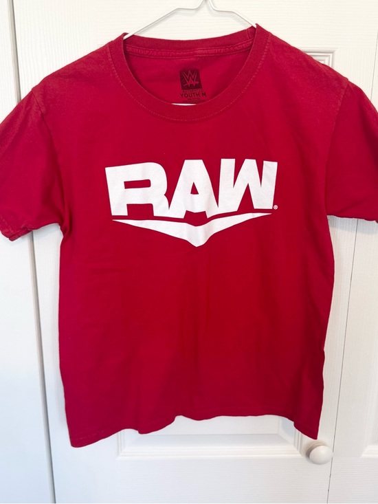 WWE Other - WWE RAW Youth Red Graphic Tee - Youth Medium